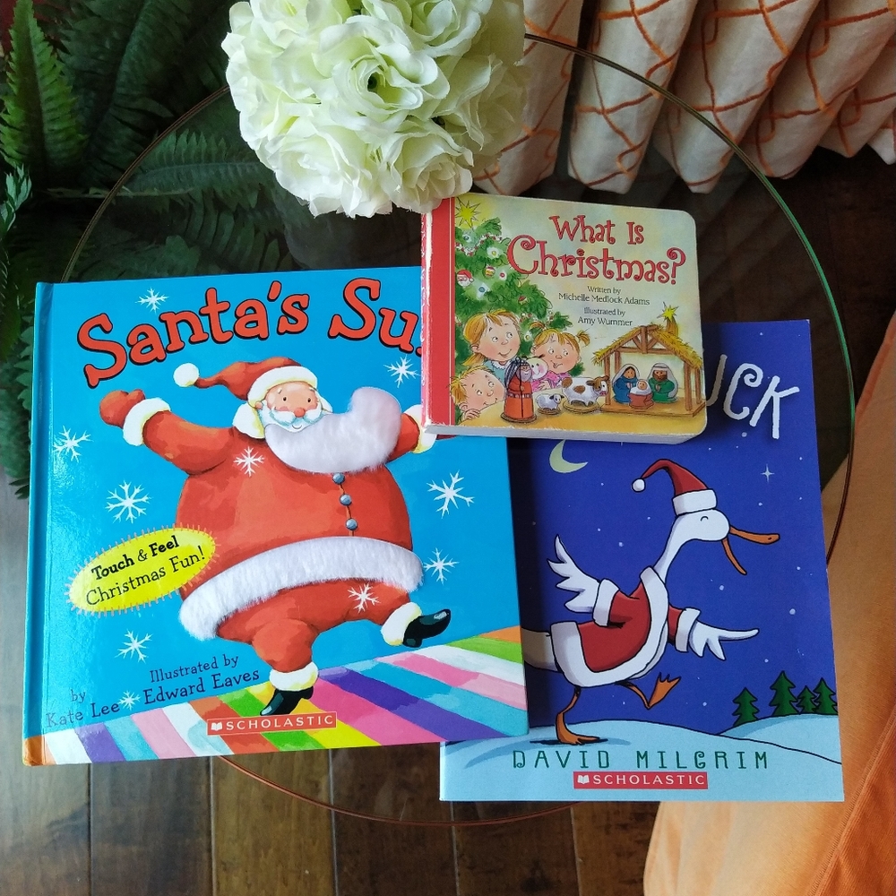 Three Christmas books - Two in Like New condition